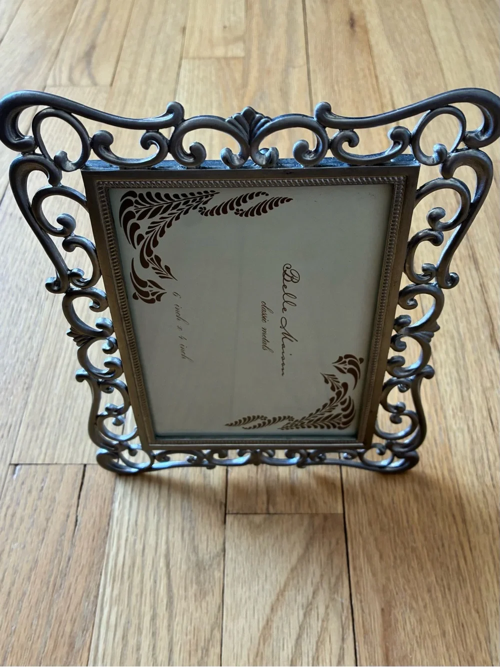 NWT Belle Maison Classic Metals Ornate photo frame 6 x 4 inch
